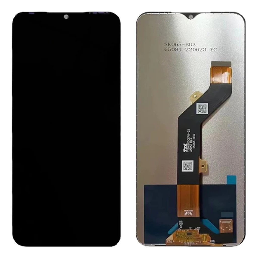 infinix Smart 6 Uyumlu HD Dokunmatik ekran (Siyah)