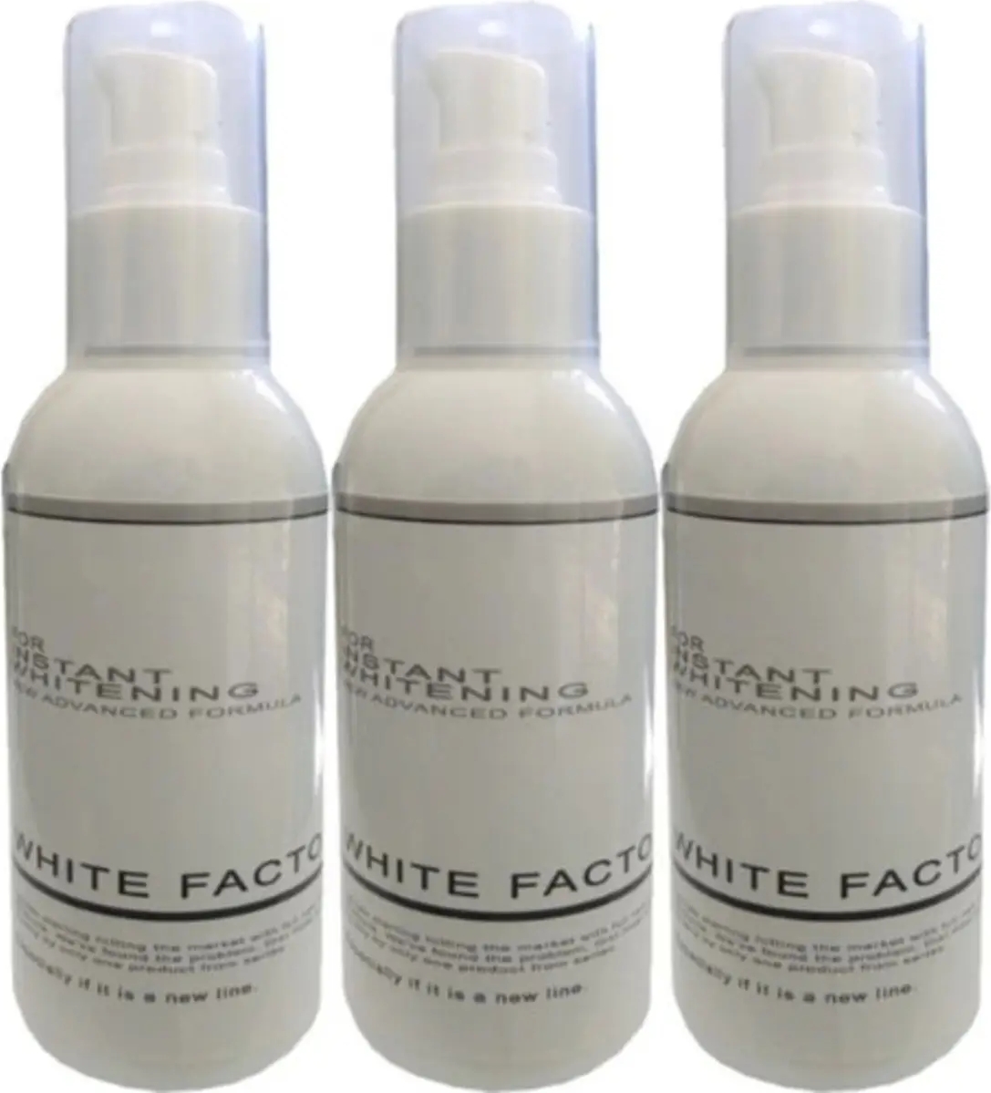 Süper White Factor For Instant Whitening - Krem 120 ml x 3 Adet