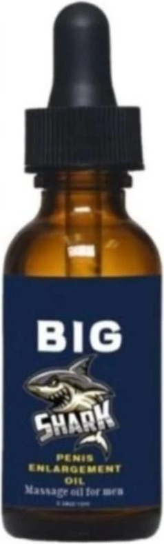 Big Shark Erkekler Masaj Bakım Yağı 30 ml x 1 Adet