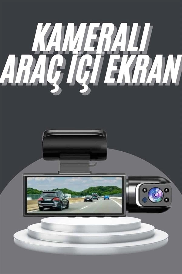 Çift Kameralı Sürüş Kamerası 1080P Ön ve Arka Kayıt