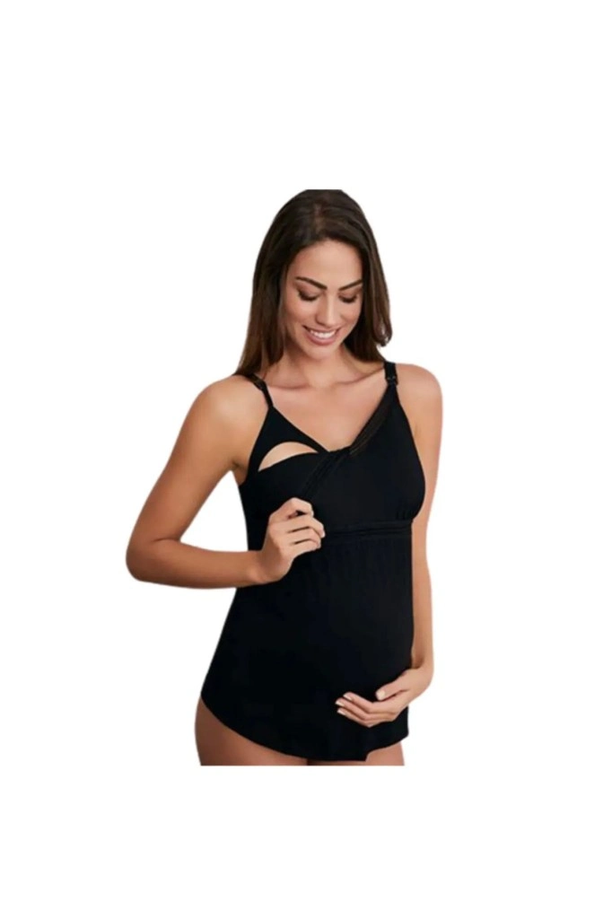 Şık Emzirme Atleti 1268 Black 1 Adet