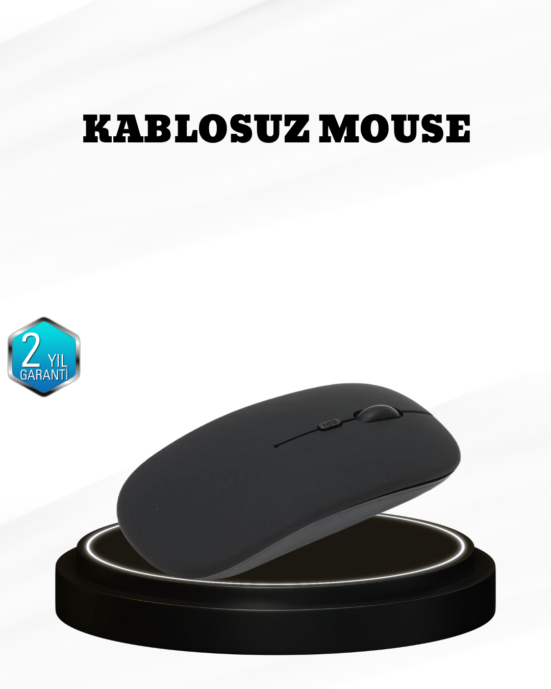 Kablosuz Oyuncu Mouse – Anlık DPI Geçişi, Gelişmiş Sensör, Hassas ve Akıcı Kontrol