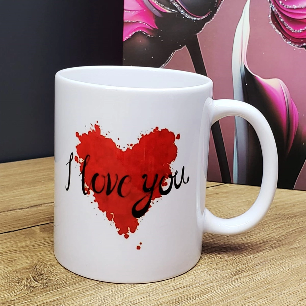 Şık I Love You Tasarım Kupa Bardak 1 Adet