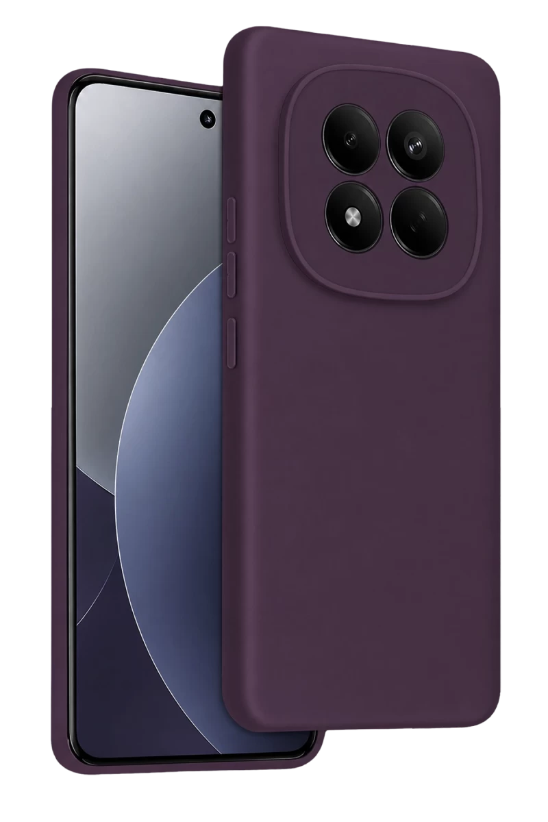 Xiaomi Redmi Note 15 Pro 4G Uyumlu First Silikon - Mürdüm