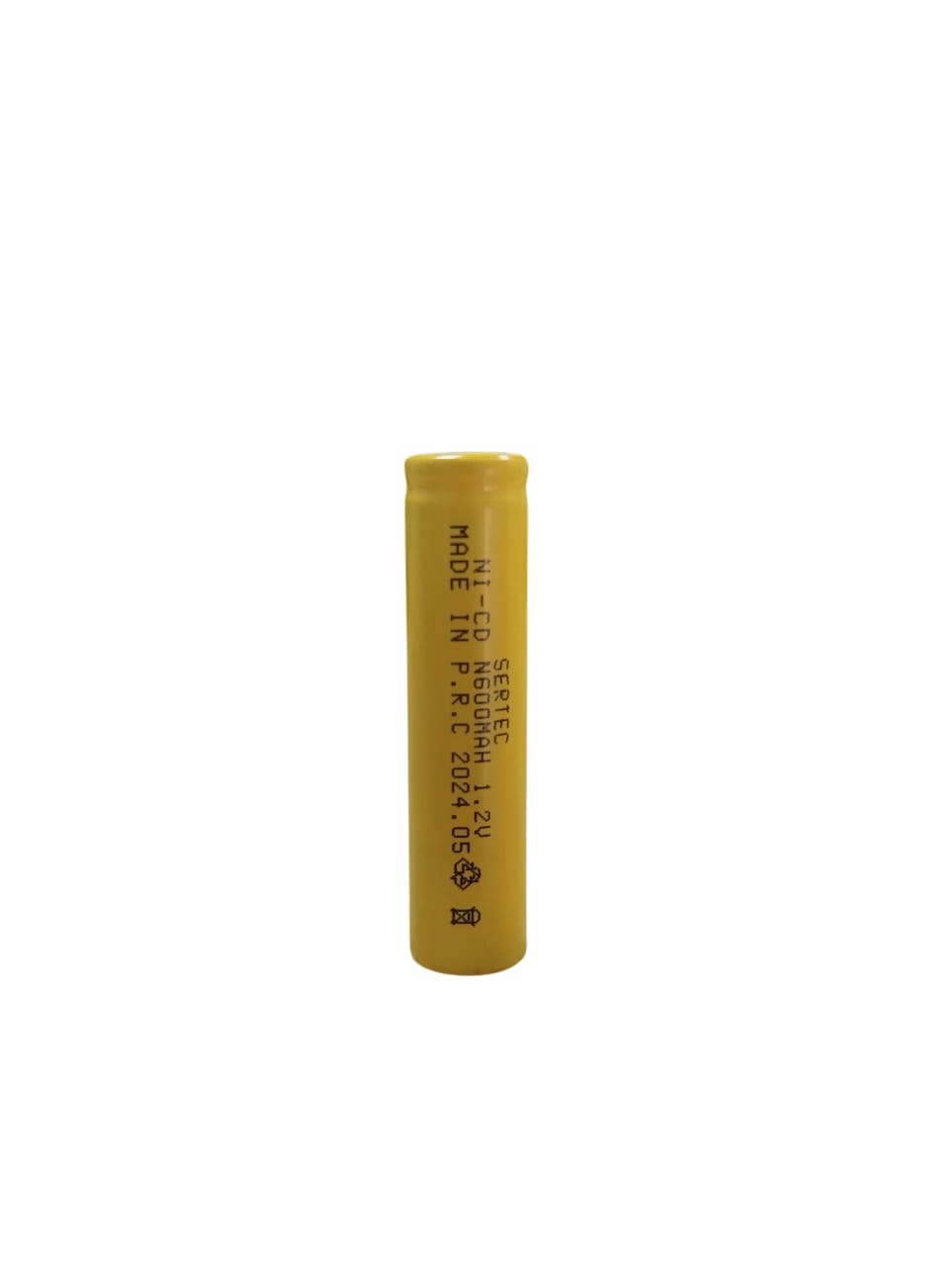 1.2V 600 Mah - N Boy - Ni-CD Şarjlı Pil - (Başsız / Flat Head)