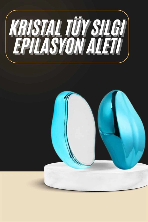 Kristal Epilatör Tüy Dökücü 1 Adet Hassas Ciltler İçin