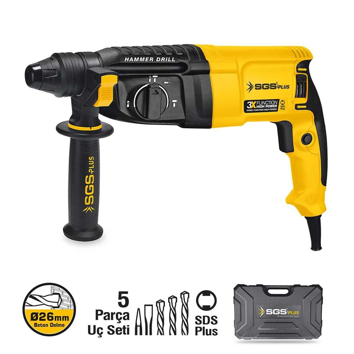 SGS 5177 Kırıcı Delici 800 Watt