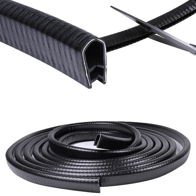 PM-26301 U Tip Araç Kapı Çarpma Çizik Engelleyici Koruyucu 5 Metre Şerit