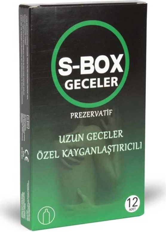 S-Box Özel Prezervatif 12li