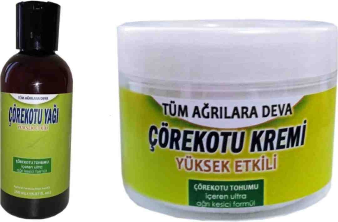 Mem Çörek Otu Kremi 100 ml + Çörek Otu Yağı 150 ml 2li Set Ağrılarınız İçin Krem + Yağ Set