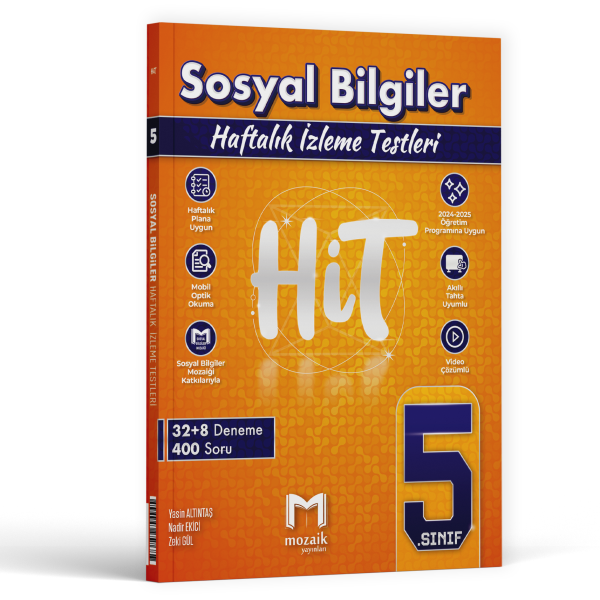 MOZAİK 5.SINIF HİT 40 LI DENEME SOSYAL - 2026-27