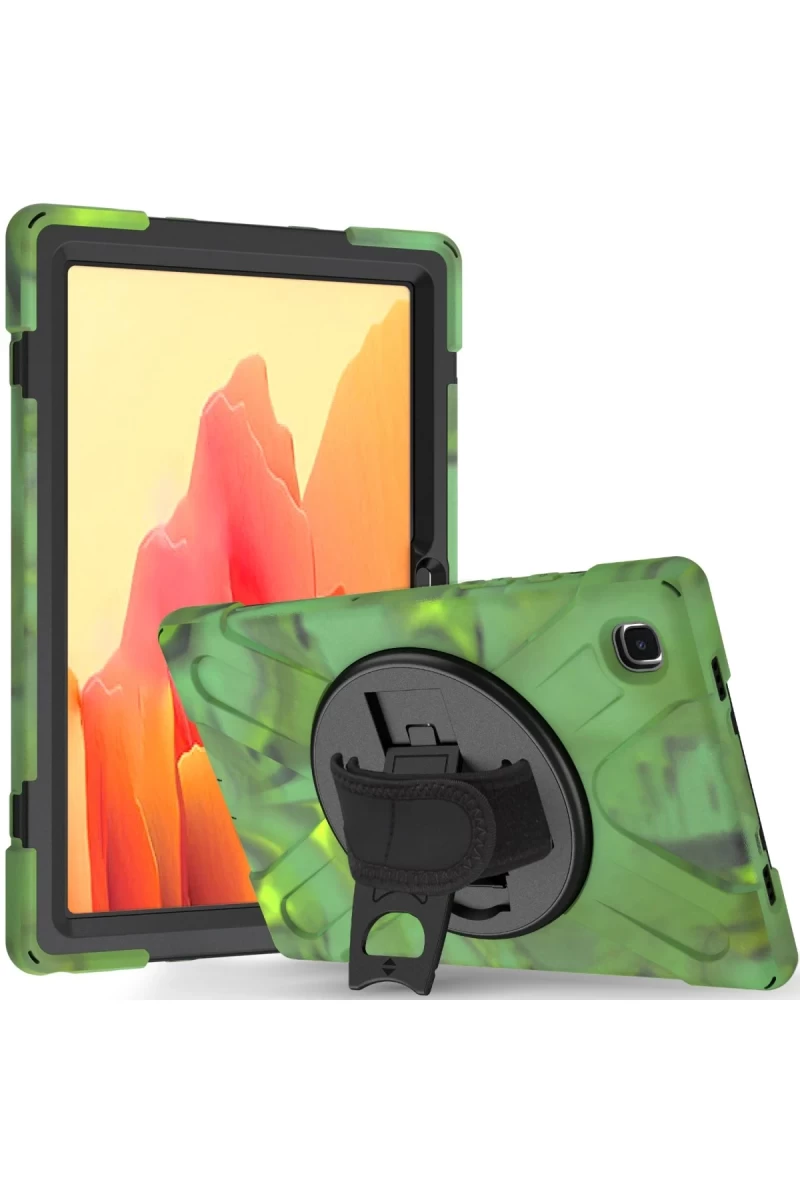 Samsung Galaxy T220 Tab A7 Lite 8.7 Kılıf Amazing Tablet Kapak - Kamuflaj