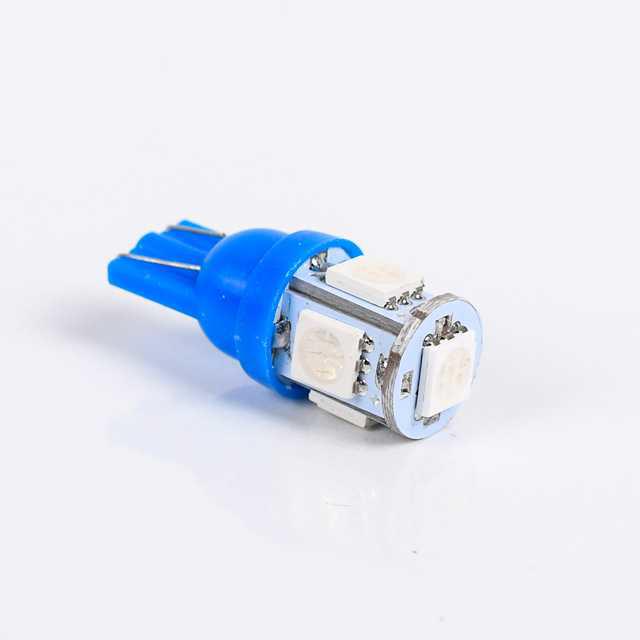 Ampul 12V T10 5Led Fariçi Mavi Br040 02 34 1 Adet