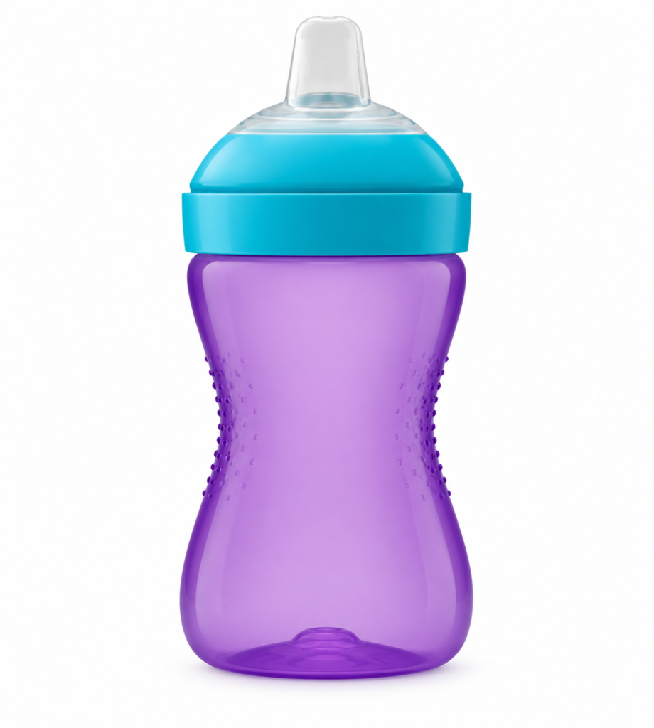 Yumuşak Uçlu Bardak 300 ml Mor