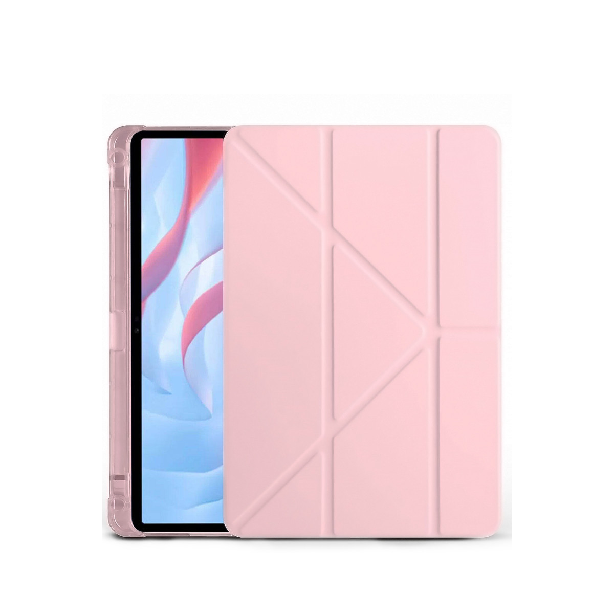 Pad X9A Kalemlikli Mars Tablet Kılıfı - Rose Gold