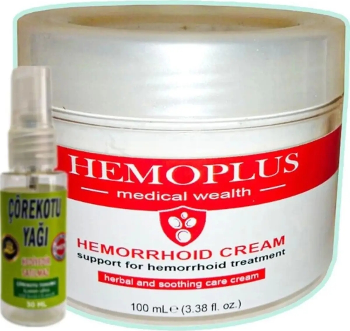 Süper Hemoplus Krem 100 ml + Çörek Otu Yağı 30 ml
