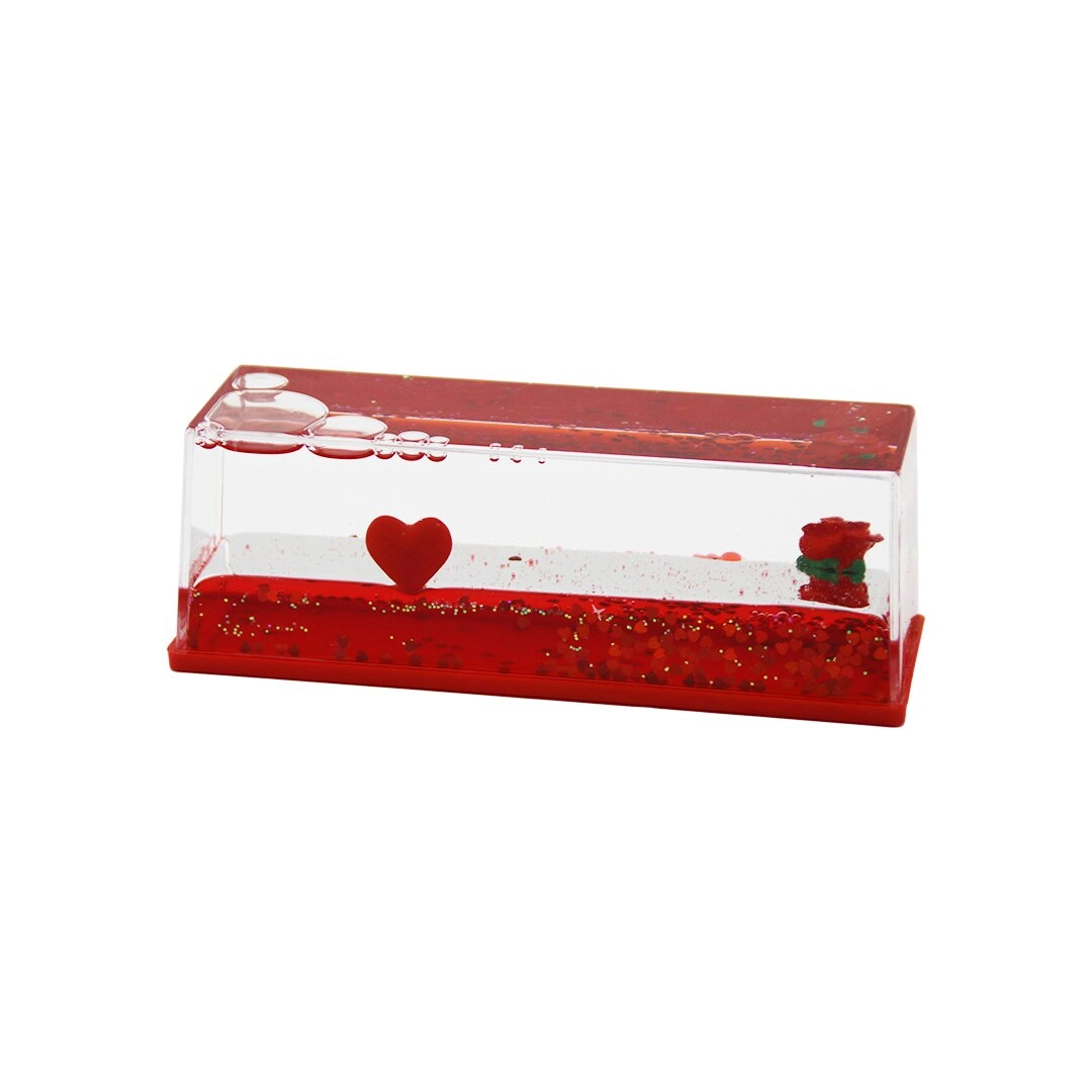 Dekoratif Yüzen Kalp Biblo 5.2x15.2x5.3 cm Akvaryum İçin