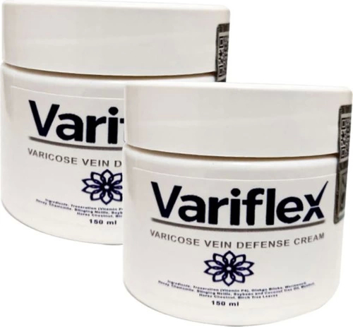 Variflex West & Month Variflex Varicose Vein Defense Cream 150 ml x 2 Adet