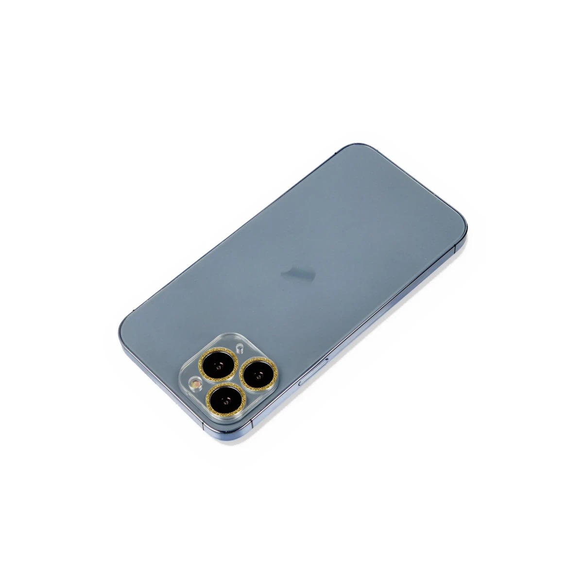 Apple iPhone 11 Pro Max Shine Kamera Lens Koruma Cam - Gold
