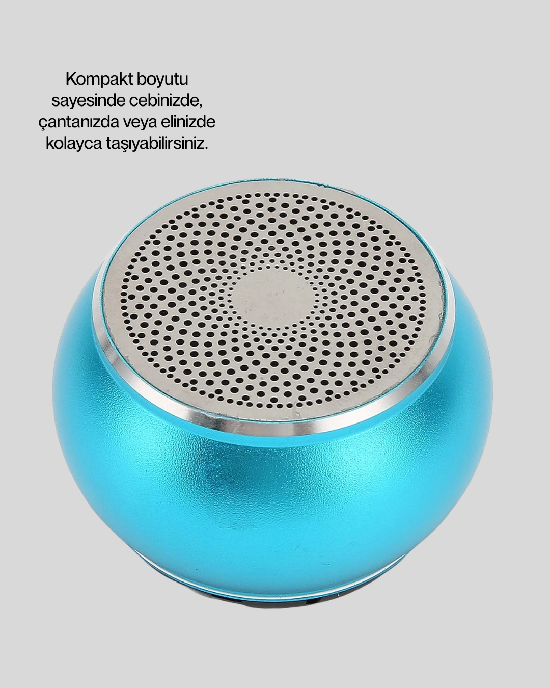 Kompakt Bluetooth 5.0 Hoparlör 9 Metre Bağlantı Mesafesi