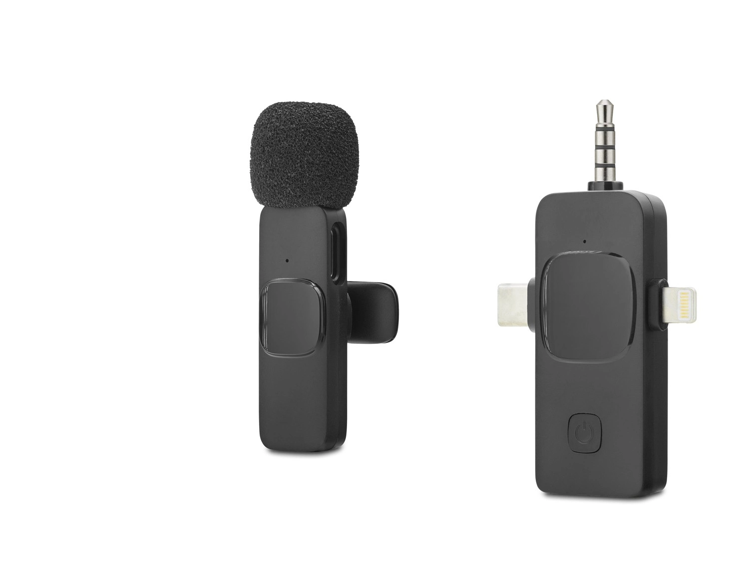 Yaka Mikrofonu Type-C ve 3.5 mm Bağlantı Uyumlu (Kablosuz Model)
