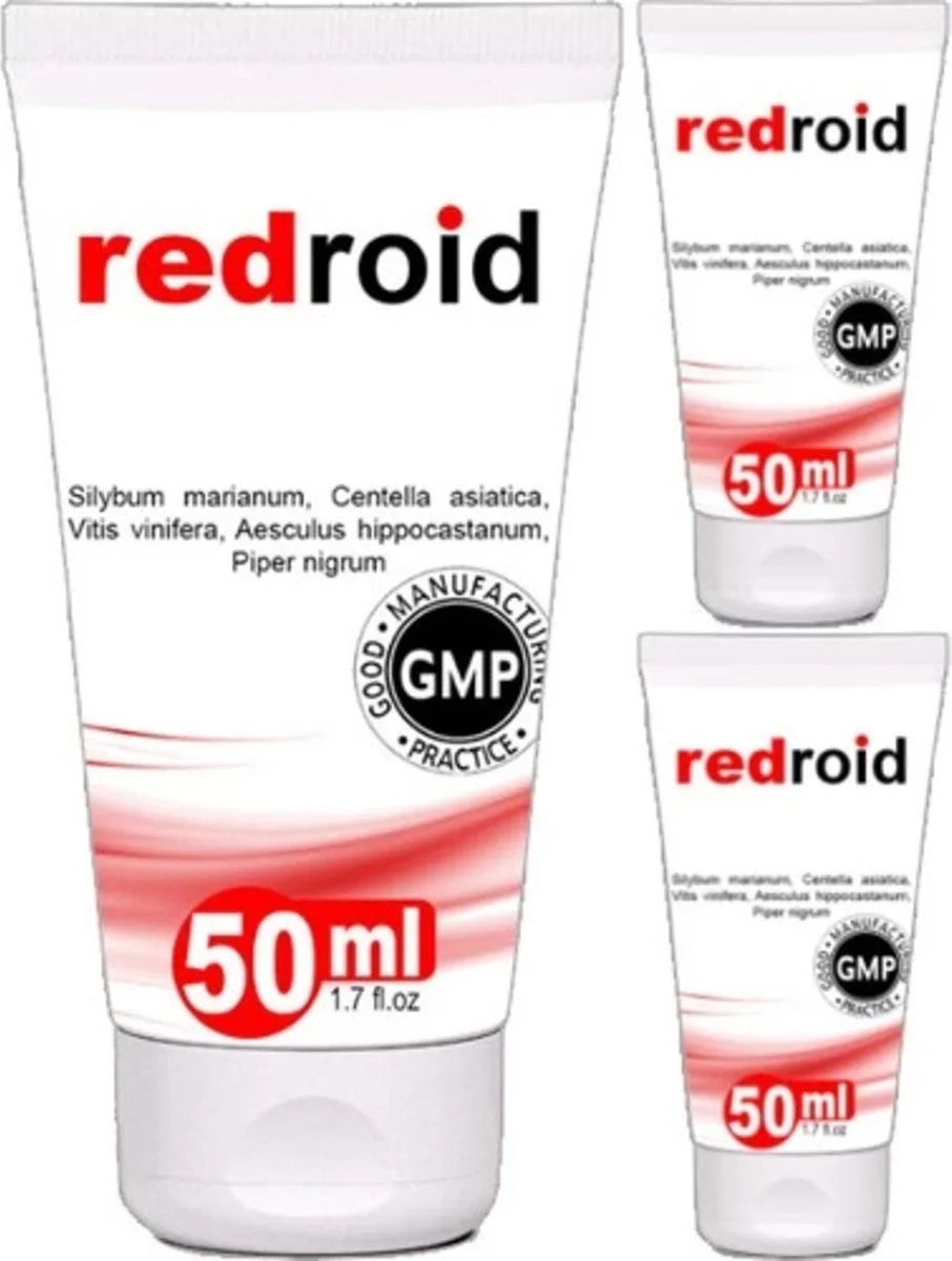 Redroid 3 Adet Paket Masaj Kremi Için 50 ml Özel Krem
