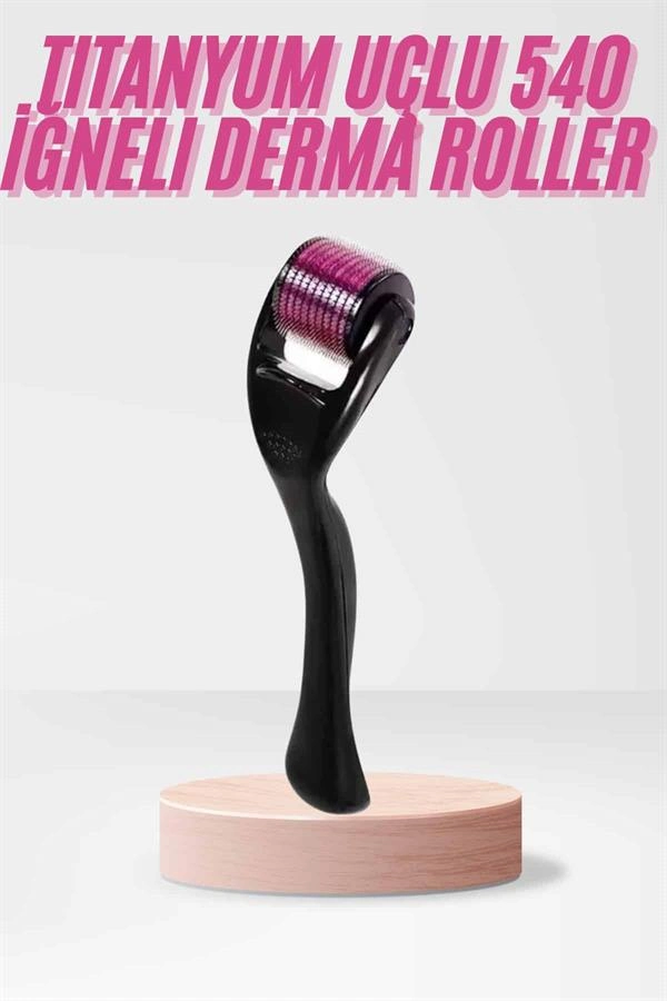 Profesyonel 540 Iğneli Derma Roller 1 Mm Cilt Bakım Aracı