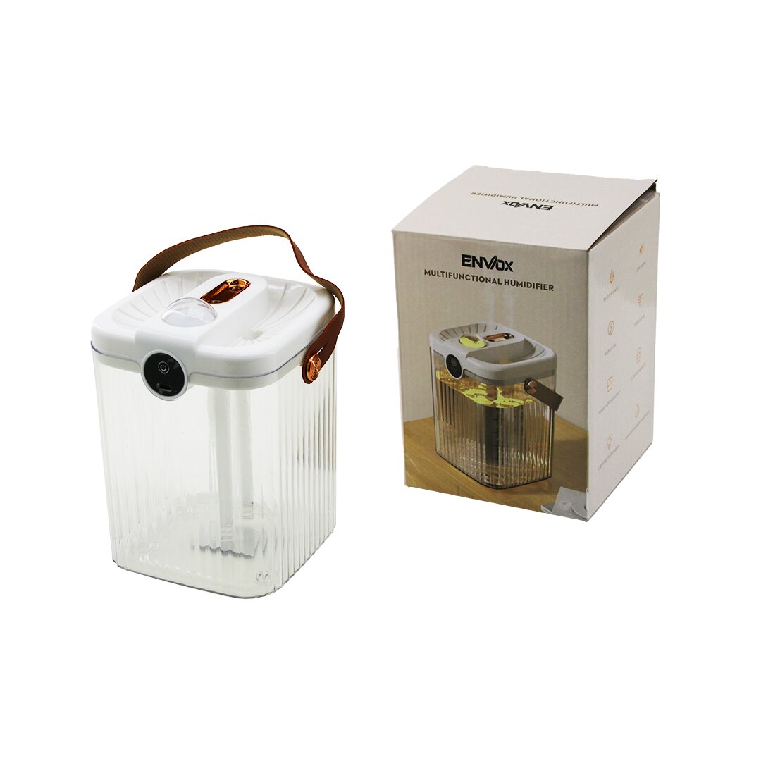 2LT Usb Şarjlı - Işıklı Hava Nemlendirici Buhar Makine - Koku Giderici 5W