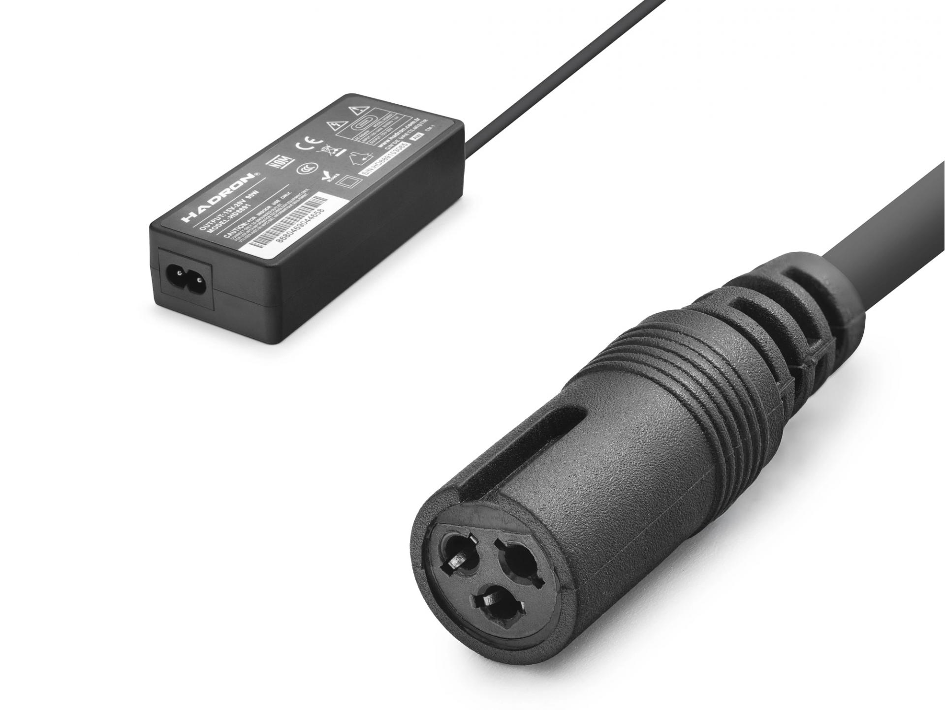 Uçsuz Universal Laptop Adaptörü 90W 19.5V 4.62A Siyah