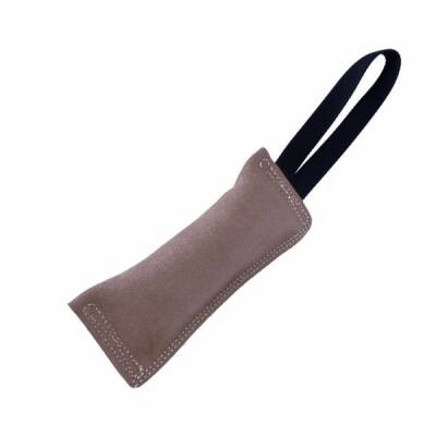 Deri Eğitim Köpek Isırma Yastığı Bej 6x20 Cm