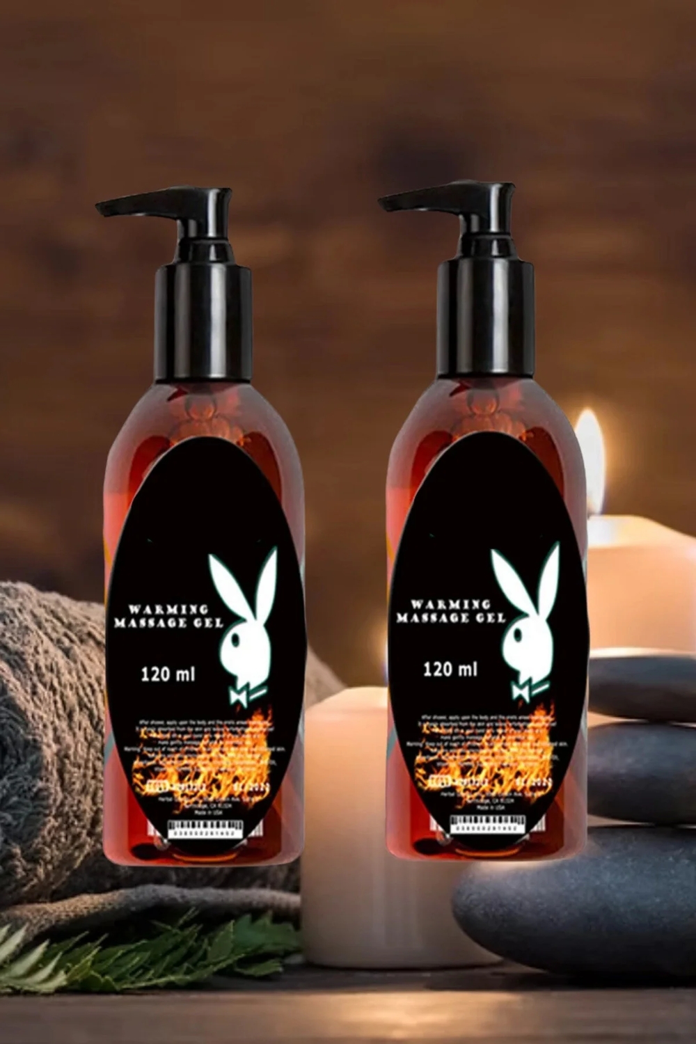 Warming Massage Gel 2 Adet 120 ml Isıtıcılı Kaydırıcı Tüm Vücut Masaj Jeli