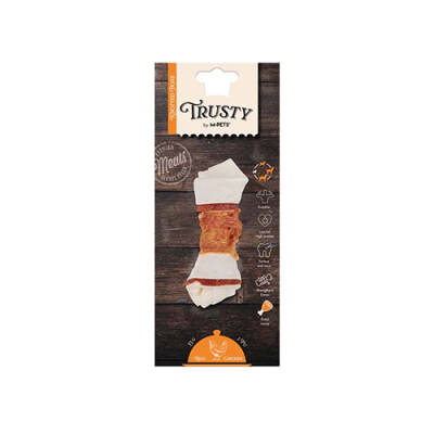Trusty Extra Tavuklu Düğümlü Kemik Köpek Ödülü 55 Gr 12,7 Cm