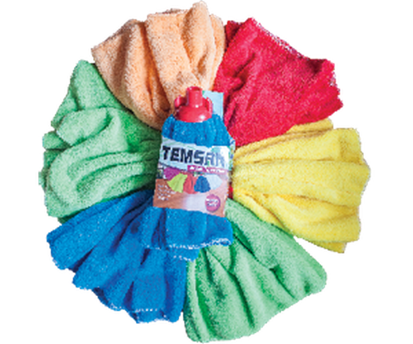 Mikrofiber Havlu Mop Welsoft Kartelalı