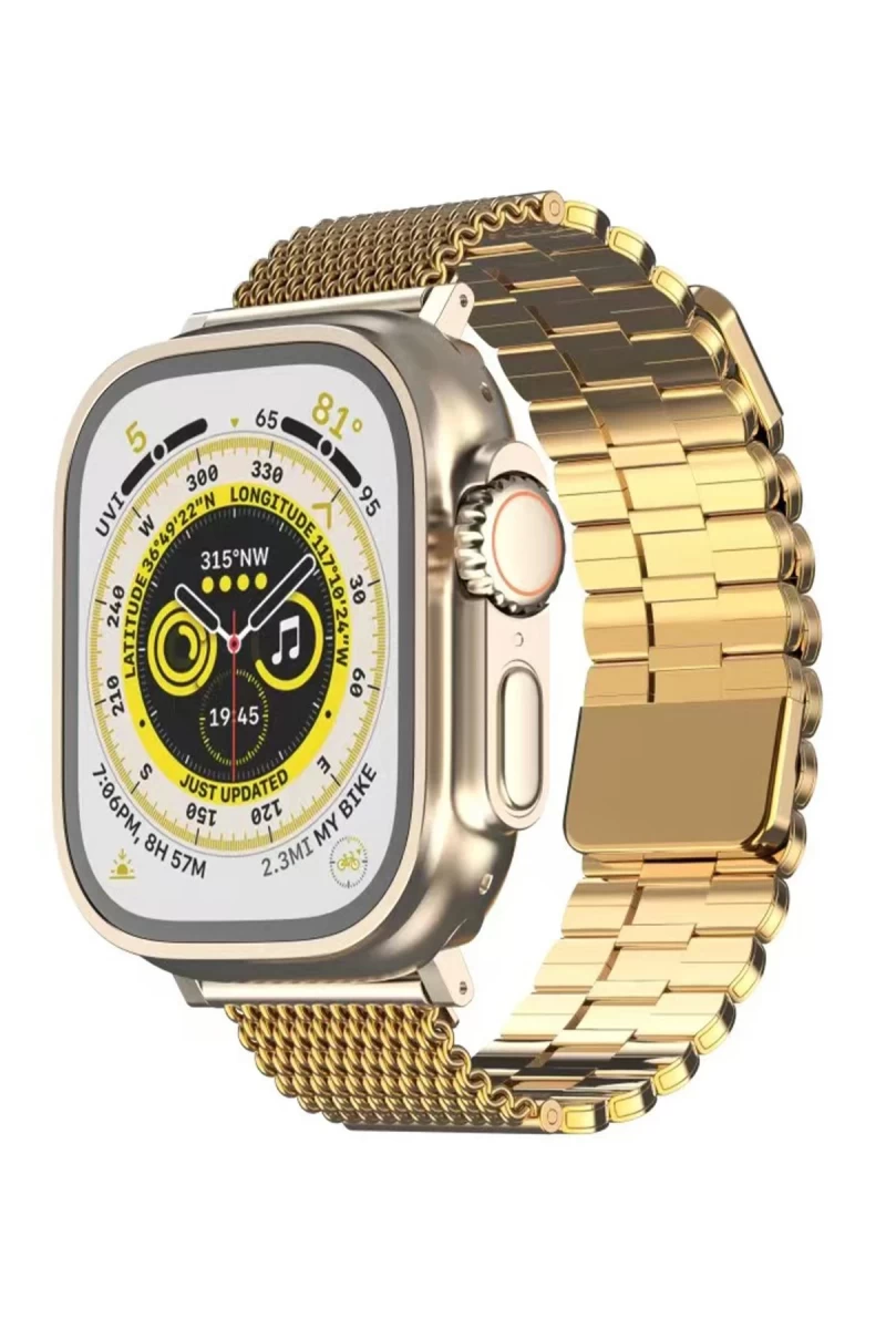 Apple Watch 42mm Uyumlu Ascend Metal Kordon - Gold