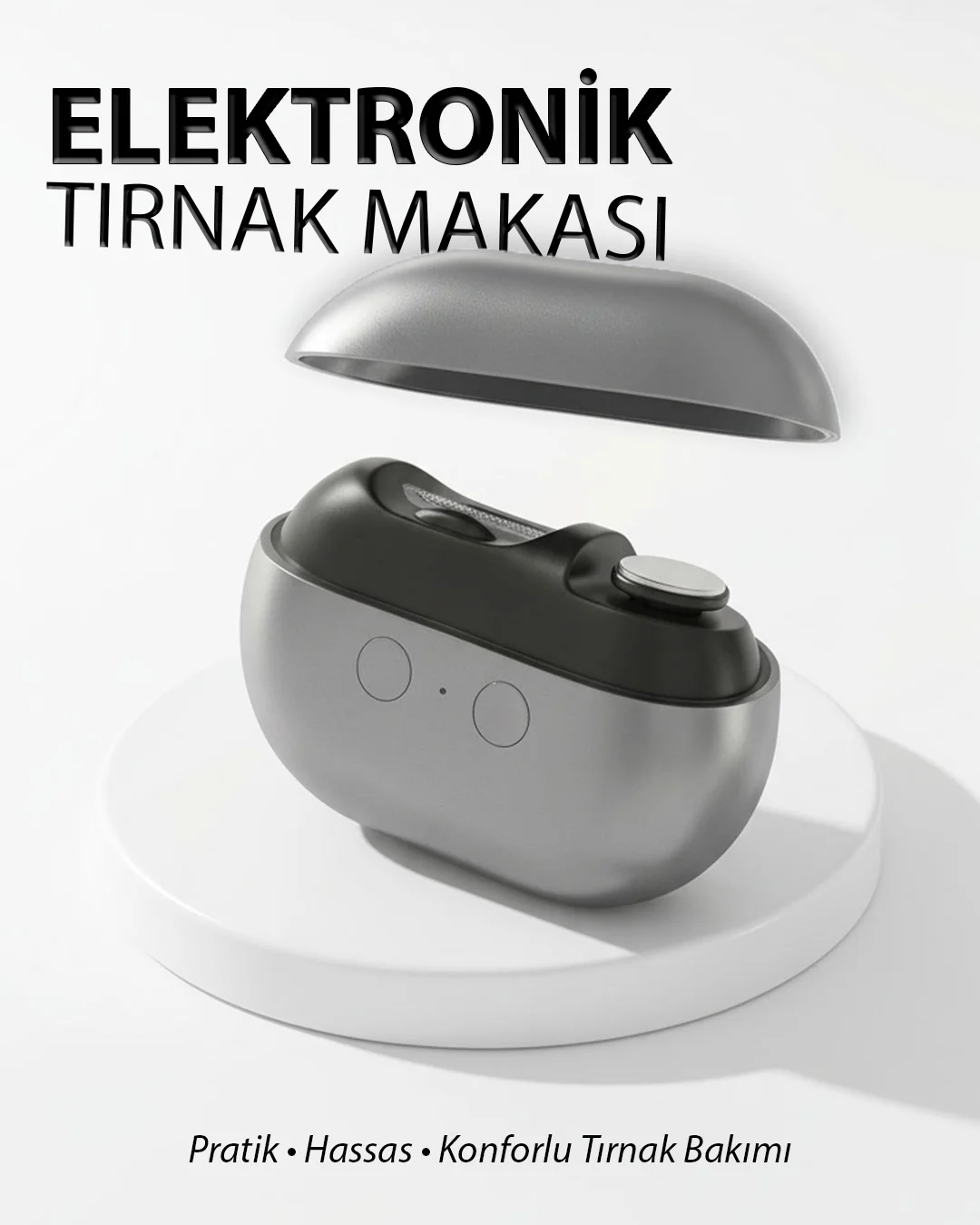 Şarjlı Elektrikli M7 Tırnak Makası Otomatik Tırnak Kesici ve Törpü