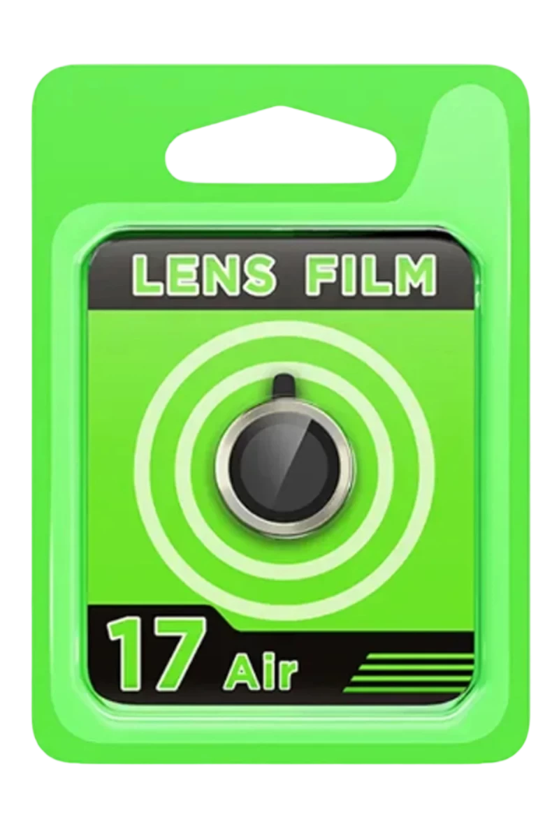 Apple iPhone 17 Air Uyumlu Raze Metal Kamera Lens - Gold