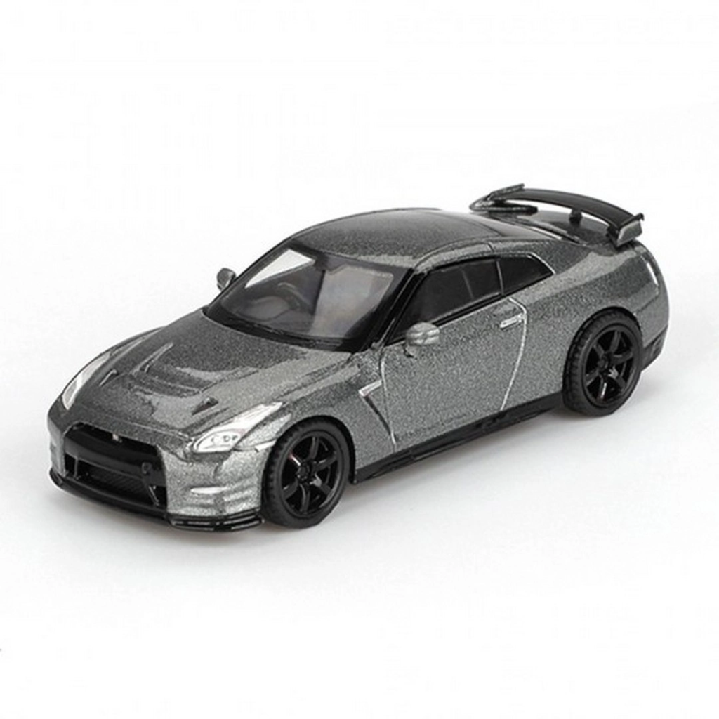 1/64 MODEL ARAÇ GTR Nismo R35 CRS Version Dark Metal