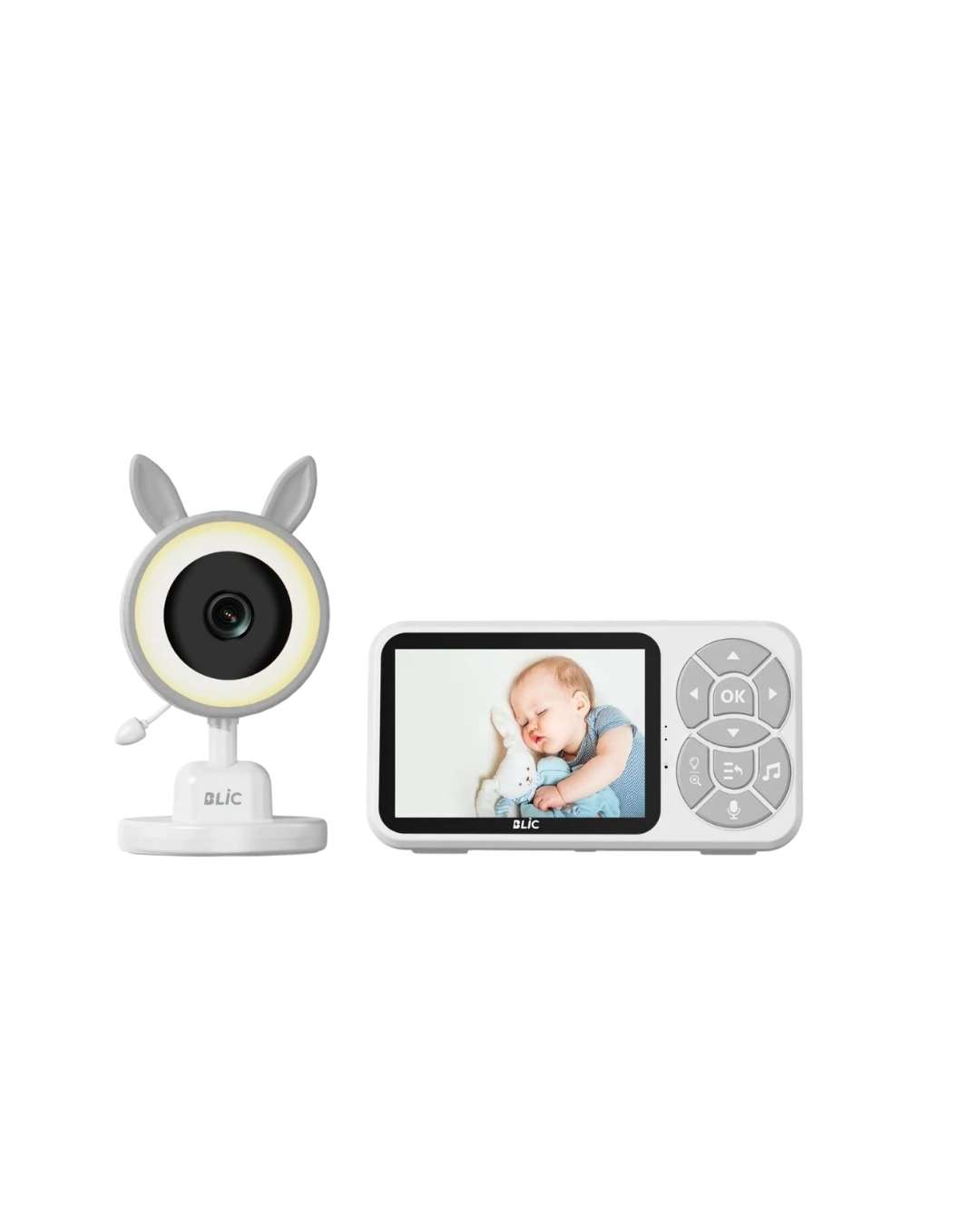 Yeni Nesil Gece Görüşlü Bebek Telsizi 3.5 İnç LCD Ekran