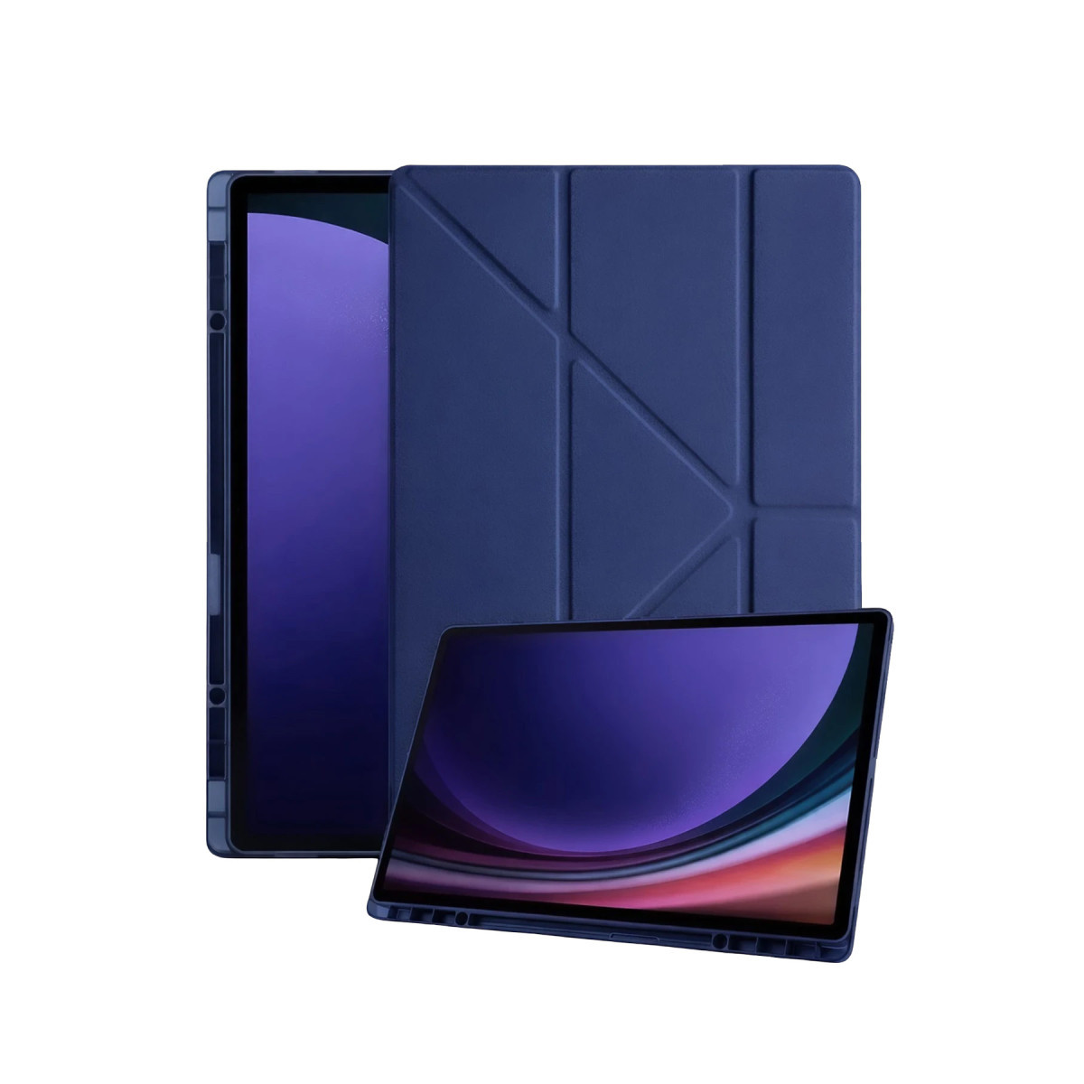 Galaxy Tab A11 Plus Kalemlikli Mars Tablet Kılıfı - Lacivert