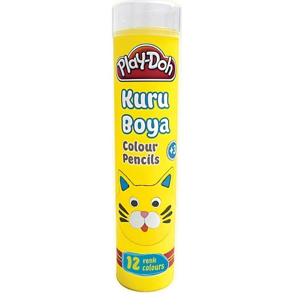 Renkli Kuruboya Tüp 12 Renk Seti