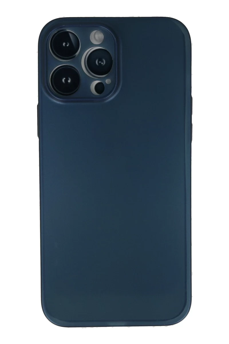 Apple iPhone 13 Pro Uyumlu Kılıf PP Ultra İnce Kapak - Mavi