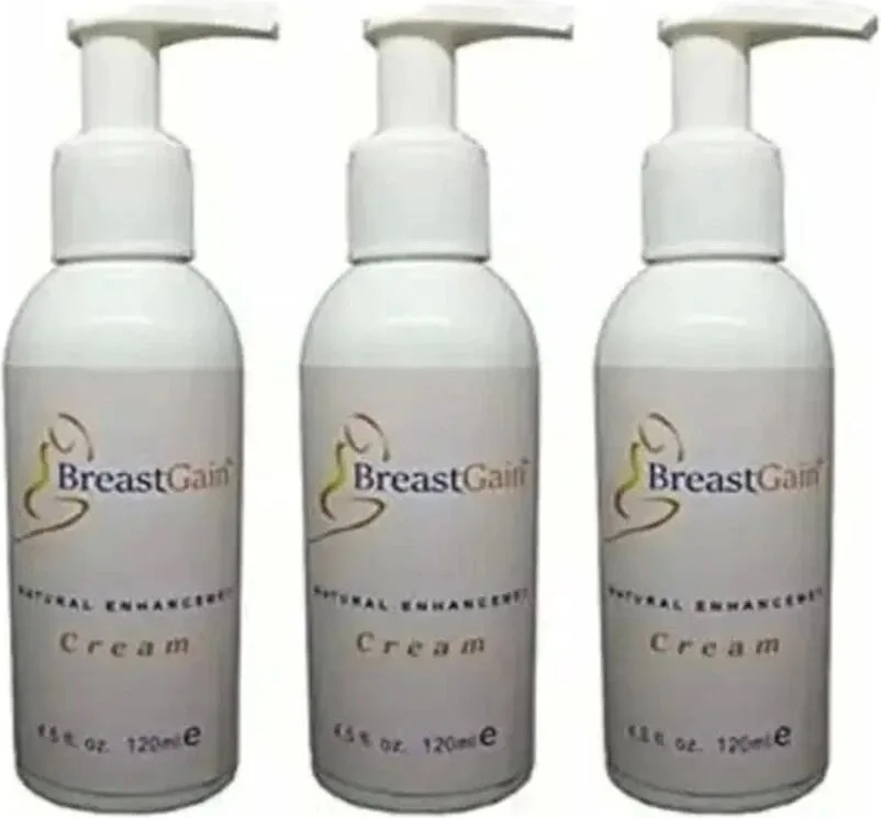 Süper Breast Gain Kadınlara Özel Göğüs Bakım Kremi 120ML x 3 Adet