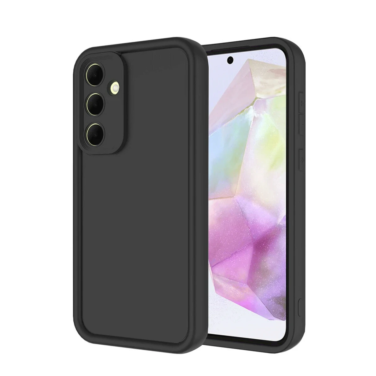 Samsung Galaxy A36 Kılıf Viera Silikon - Siyah