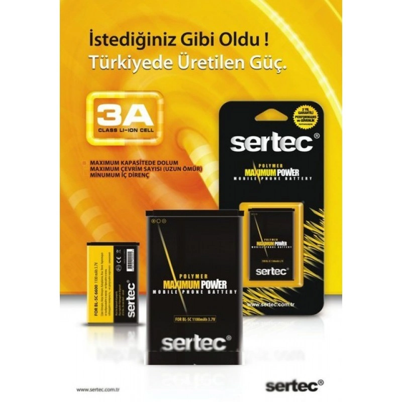 Güçlü Batarya 2000 mAh Galaxy i8530 i8552 Uyumlu