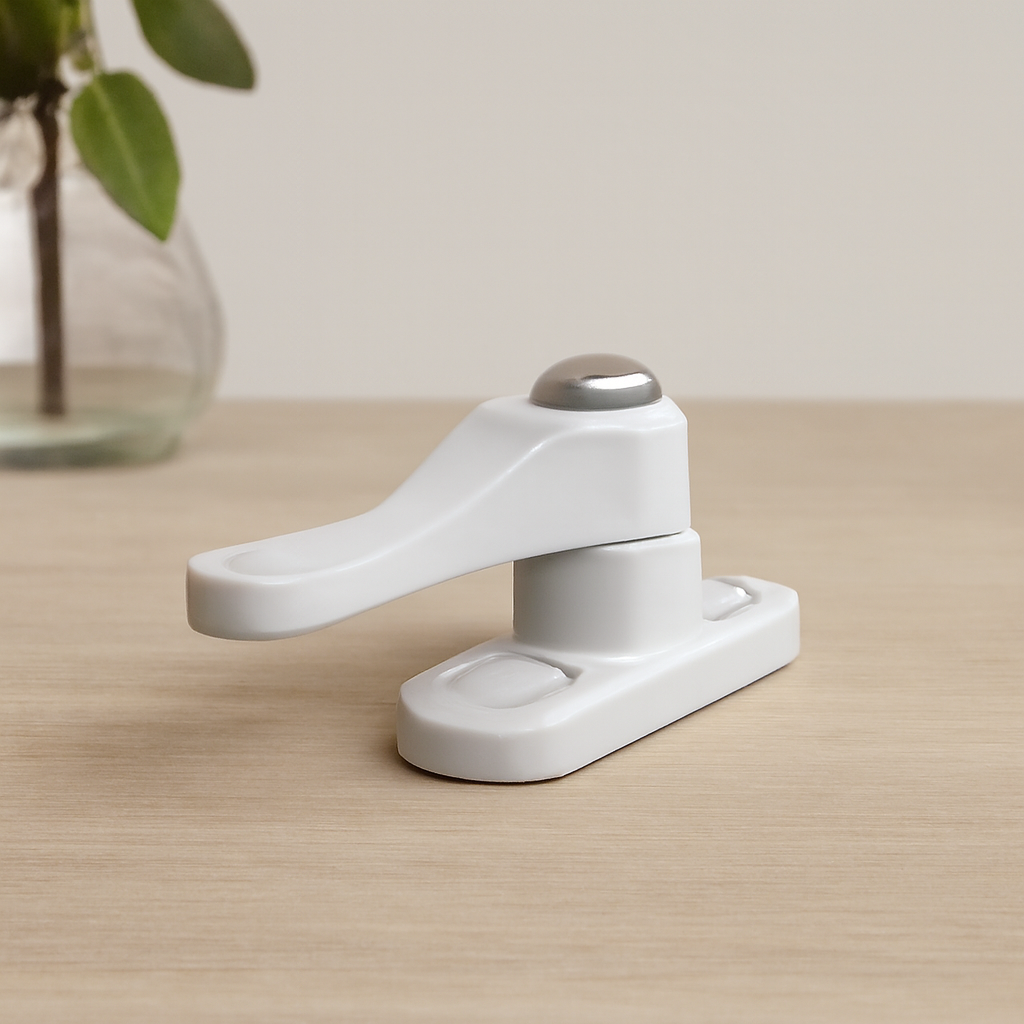Metal Beyaz Pimli Düğmeli Emniyet Kilidi