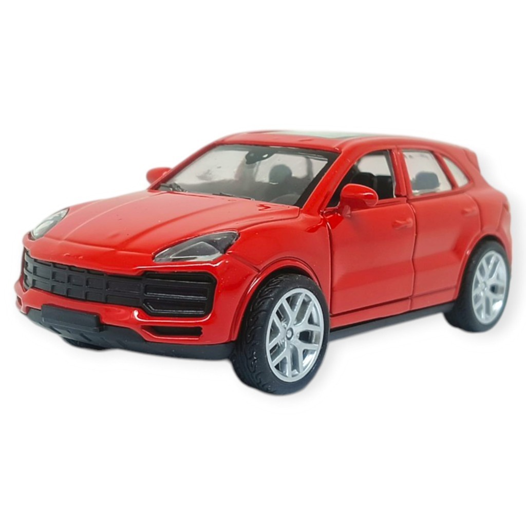 Çek Bırak Kapıları Açılar Metal Araba - 11 cm - Kırmızı