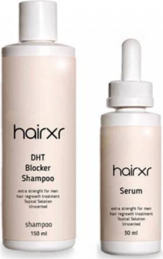 Marka Hologramlı Hairxr Saç Bakım Seti 150ml Şampuan 30ml Saç Serumu