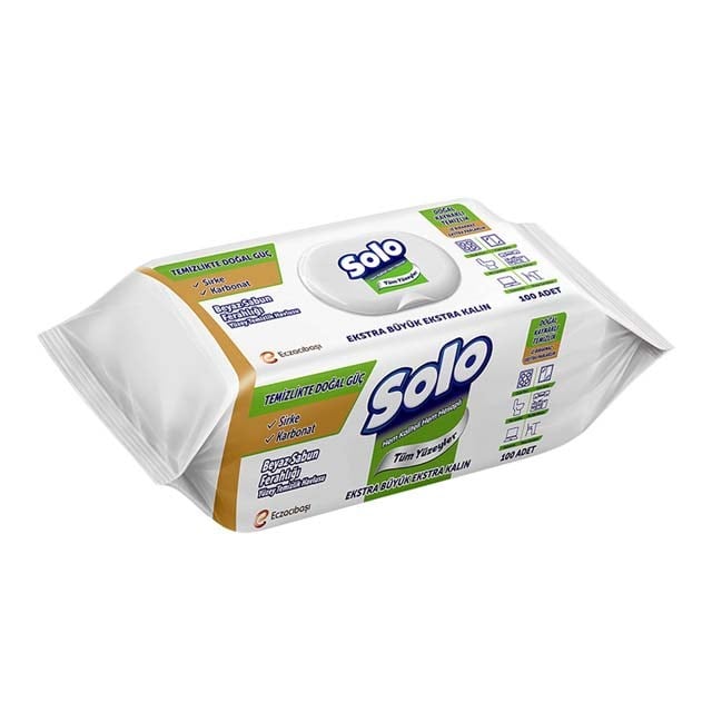 Xl Yüzey Havlusu Beyaz Sabun 100lü