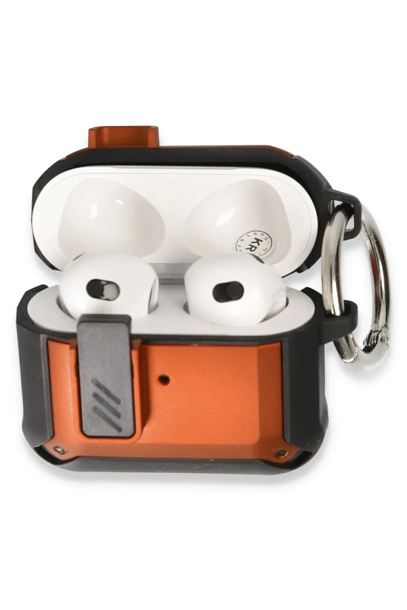 Apple Airpods Pro 2 (2.nesil) Truva Kılıf - Turuncu