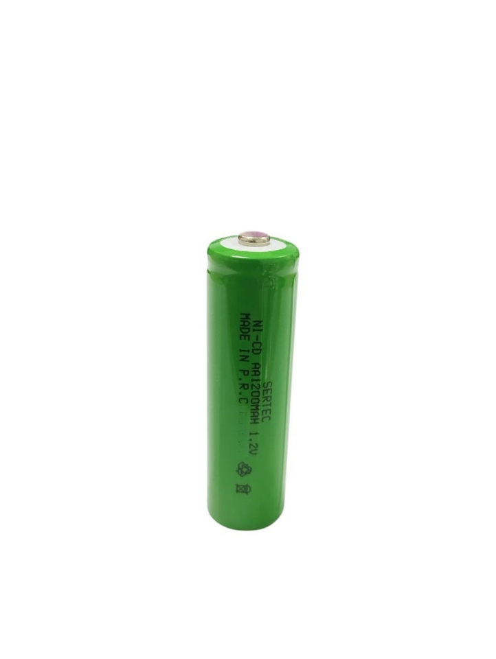 1.2V 1200 Mah - AA - Ni-Cd Şarjlı Pil - (Başlı)